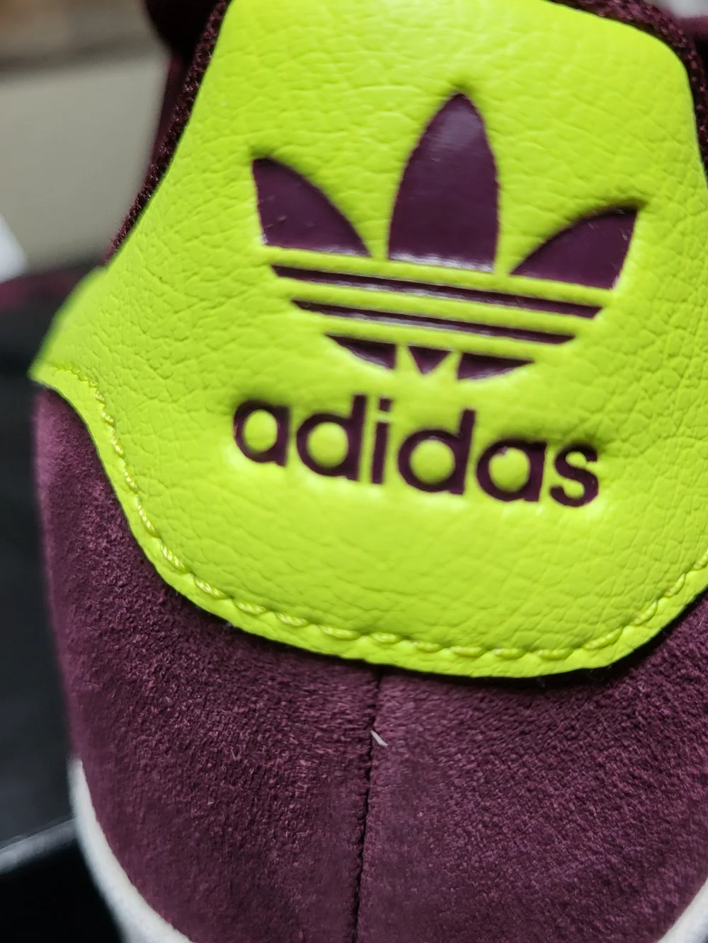 *NEW* Adidas Campus ADV Maroon/Yellow Size Mens 11.5 Womens 12.5 w/Tags & Box